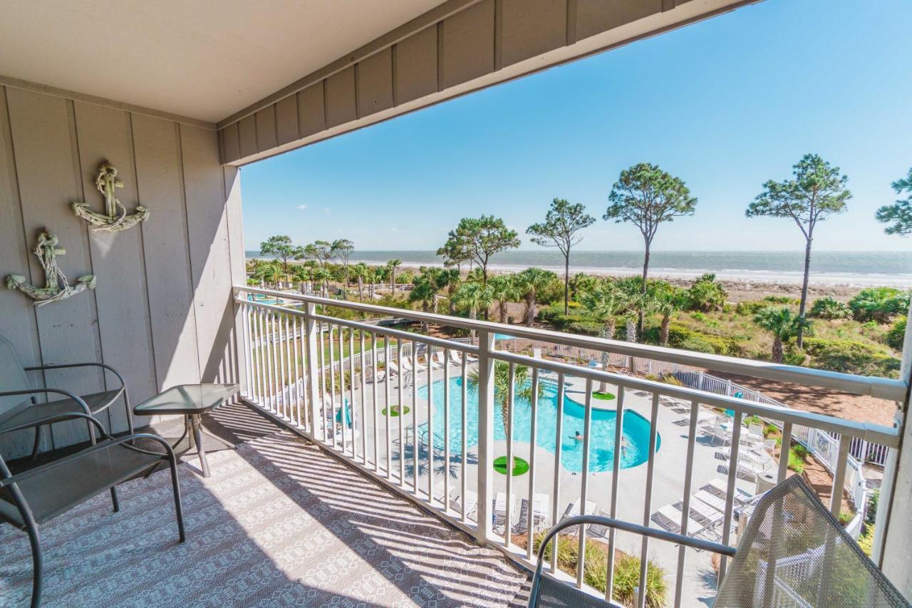 Stunning Views!!-Oceanfront Villa-Heated Pool-Private Balcony-Tiki Bar-Walk To Coligny Plaza Hilton Head Island Εξωτερικό φωτογραφία