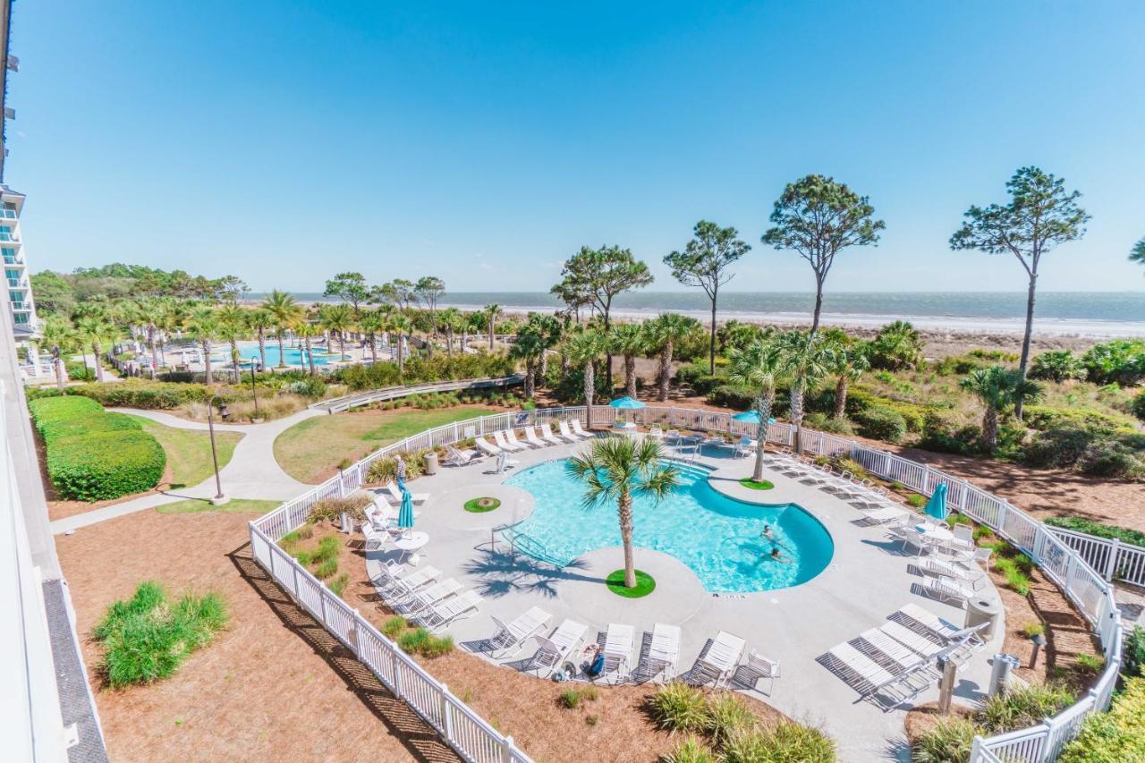 Stunning Views!!-Oceanfront Villa-Heated Pool-Private Balcony-Tiki Bar-Walk To Coligny Plaza Hilton Head Island Εξωτερικό φωτογραφία